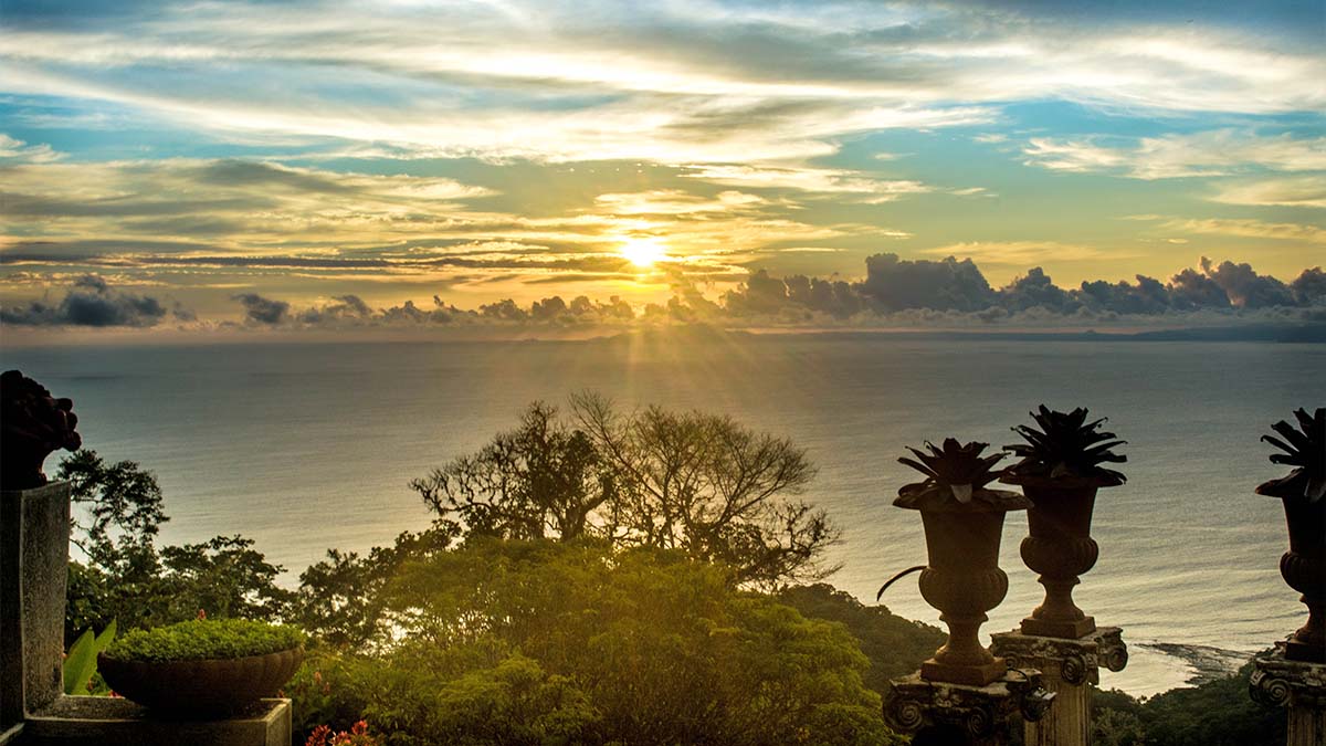Sunset at Villa Caletas Costa Rica
